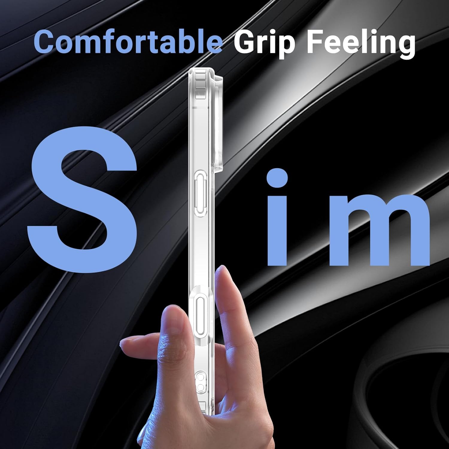 for Iphone 17 Pro Max Case Clear with Screen Protector, [Compatible with Magsafe][Anti-Yellowing][Military-Grade Protection] Shockproof Slim Magnetic Phone Case 6.9 Inch, Transparent