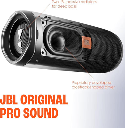 FLIP 5, Waterproof Portable Bluetooth Speaker, Black, Small