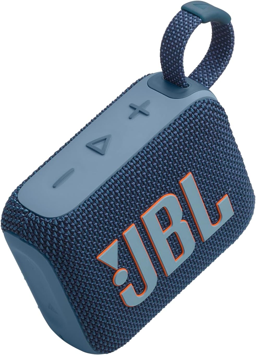 Go 4 - Ultra-Portable, Waterproof and Dustproof Bluetooth Speaker, Big Pro Sound with Punchy Bass, 7-Hour Built-In Battery, Made in Part with Recycled Materials (Blue)