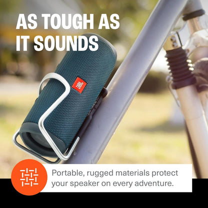 FLIP 5, Waterproof Portable Bluetooth Speaker, Black, Small