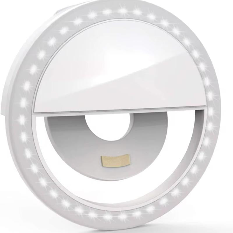 Dantiger Portable Selfie Ring Light - USB Rechargeable with Beauty & Skin Enhancement for Stunning Photos