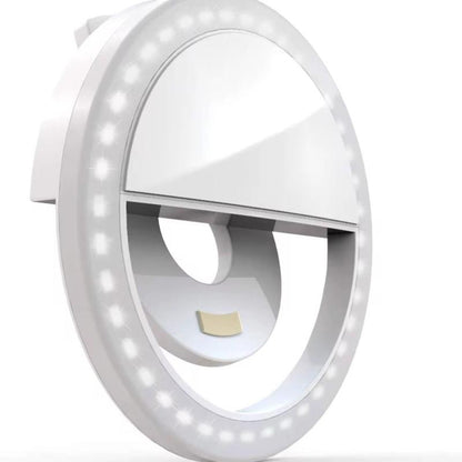 Dantiger Portable Selfie Ring Light - USB Rechargeable with Beauty & Skin Enhancement for Stunning Photos